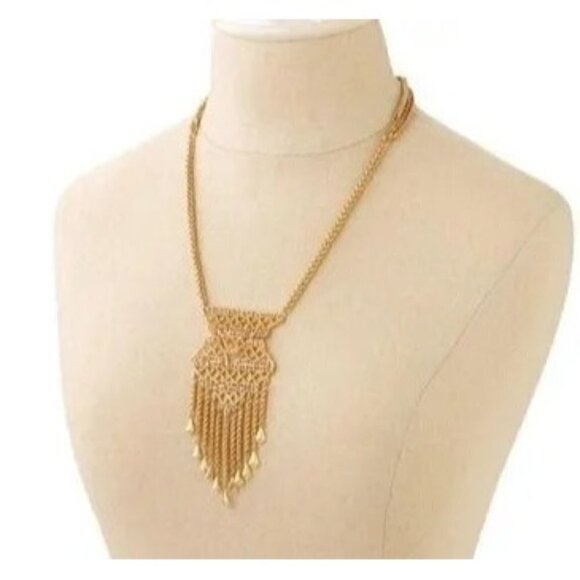 💜 Stella & Dot Alila Lace Necklace and Earring Set of 2 - Picture 11 of 13